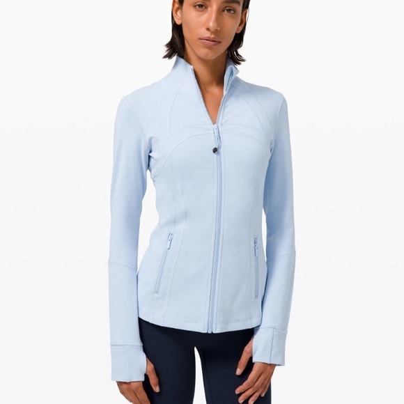 lululemon athletica Jackets & Blazers - Lululemon Define Jacket Blue Linen